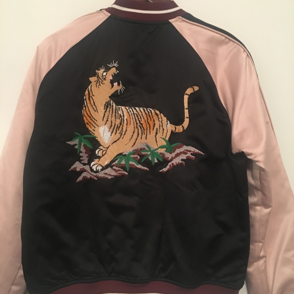 Golden Bomber Jacket - Picture 2 of 2